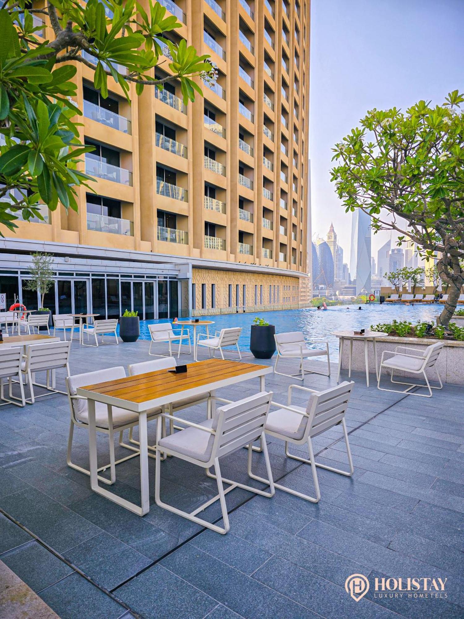 Holistay Luxury Homes - Burj Khalifa View - Direct Access Dubai Mall Kültér fotó