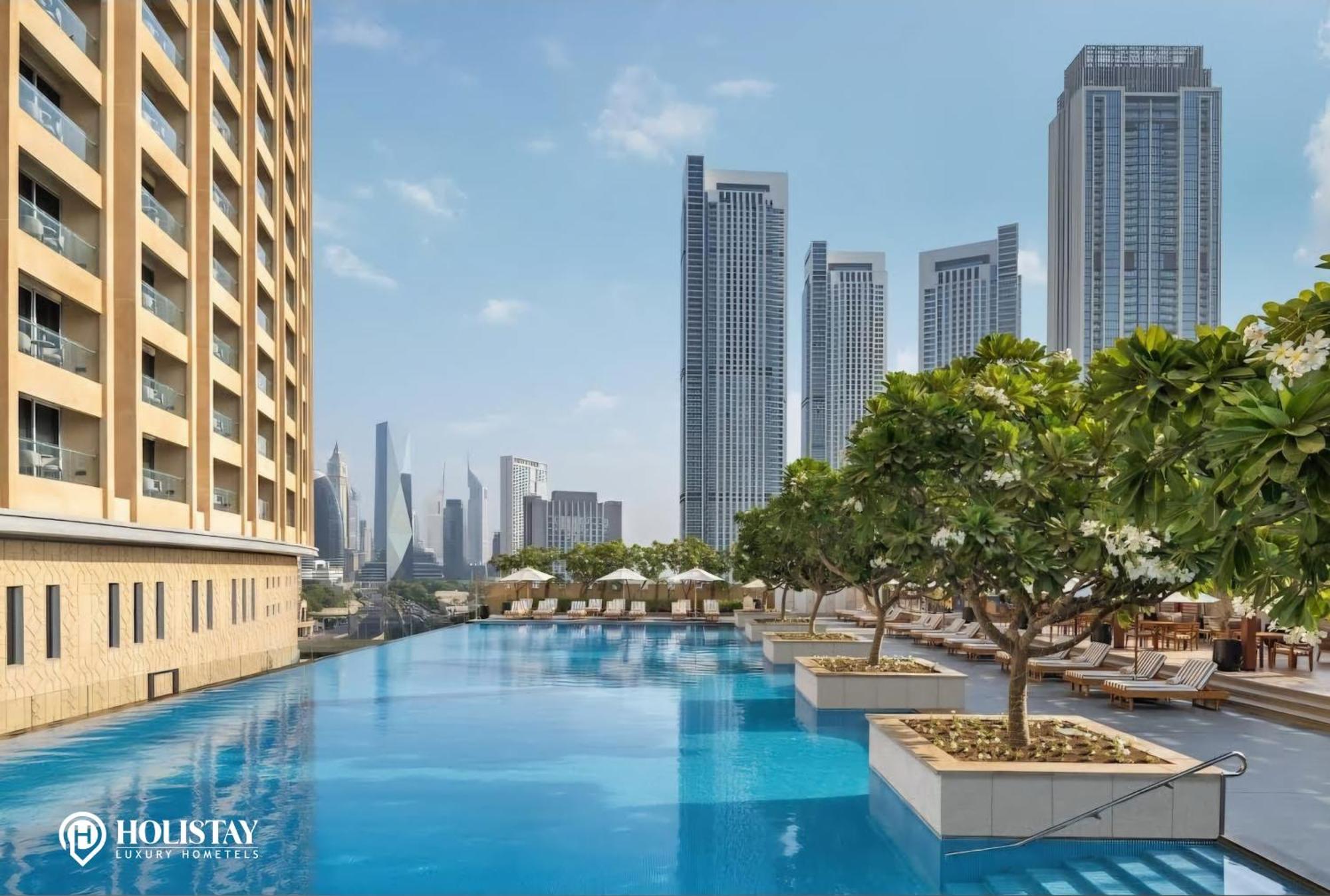 Holistay Luxury Homes - Burj Khalifa View - Direct Access Dubai Mall Kültér fotó