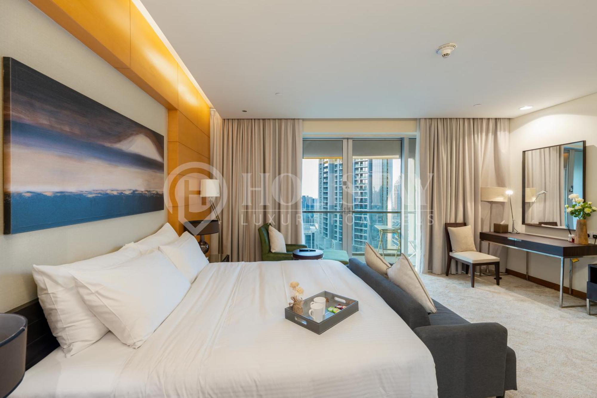 Holistay Luxury Homes - Burj Khalifa View - Direct Access Dubai Mall Kültér fotó