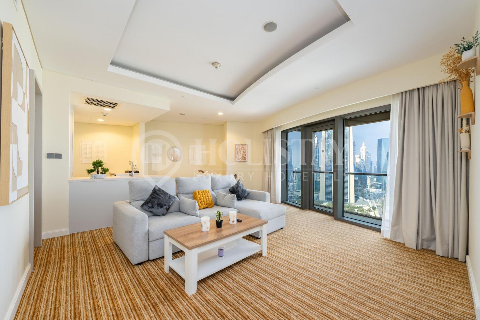 Holistay Luxury Homes - Burj Khalifa View - Direct Access Dubai Mall Kültér fotó