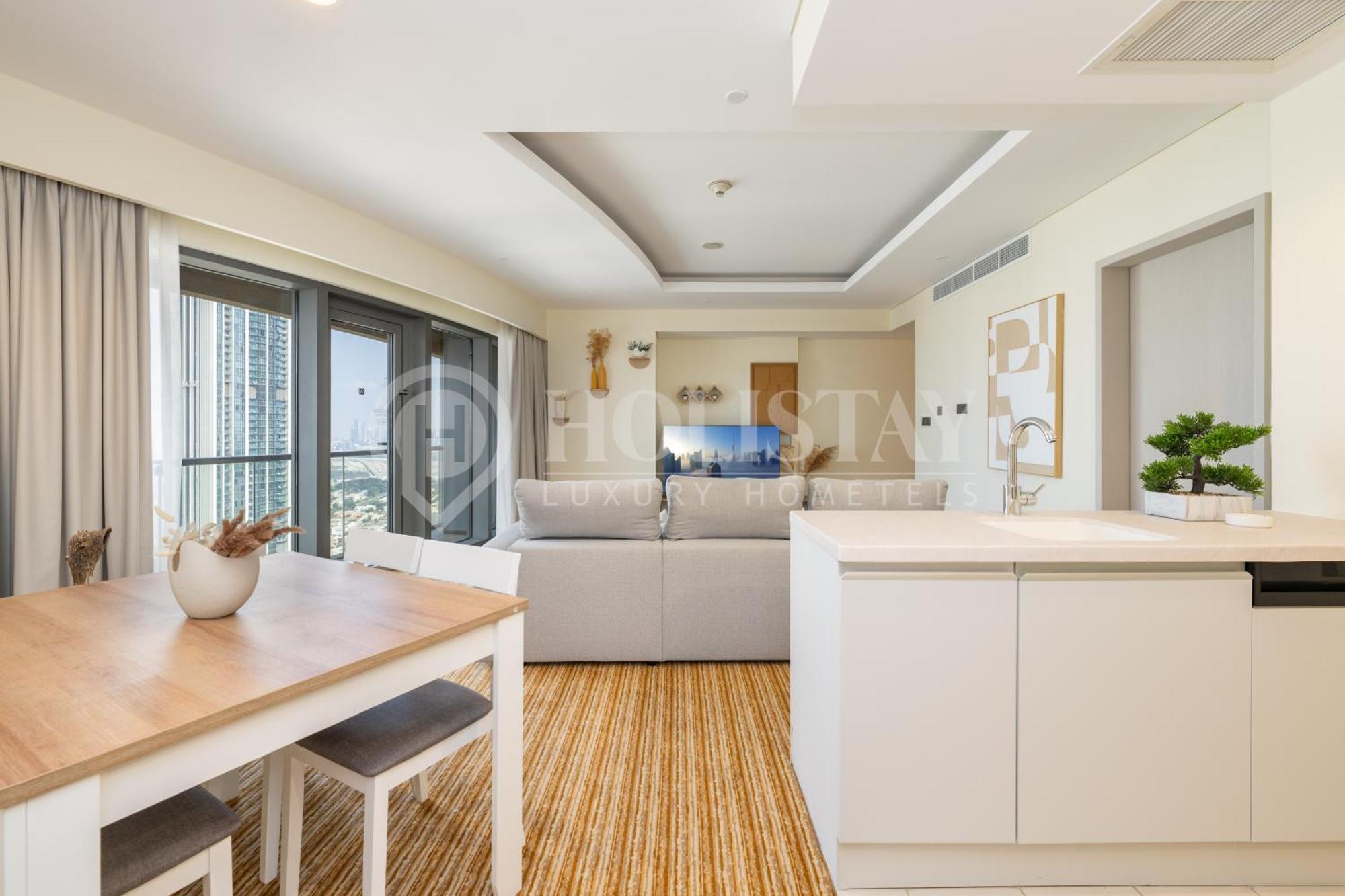 Holistay Luxury Homes - Burj Khalifa View - Direct Access Dubai Mall Kültér fotó